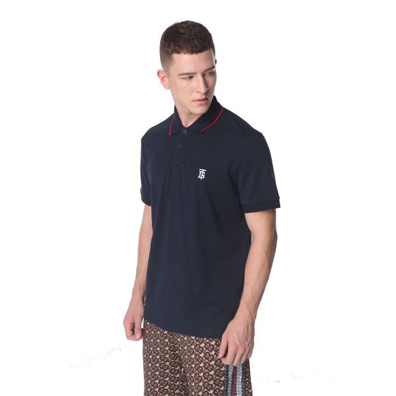 100% de algodão camisas de polo masculino sustentável com logotipo personalizado