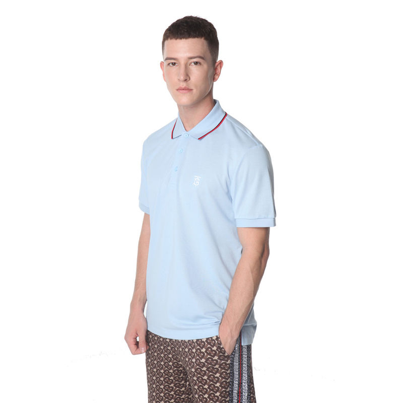 100% de algodão camisas de polo masculino sustentável com logotipo personalizado