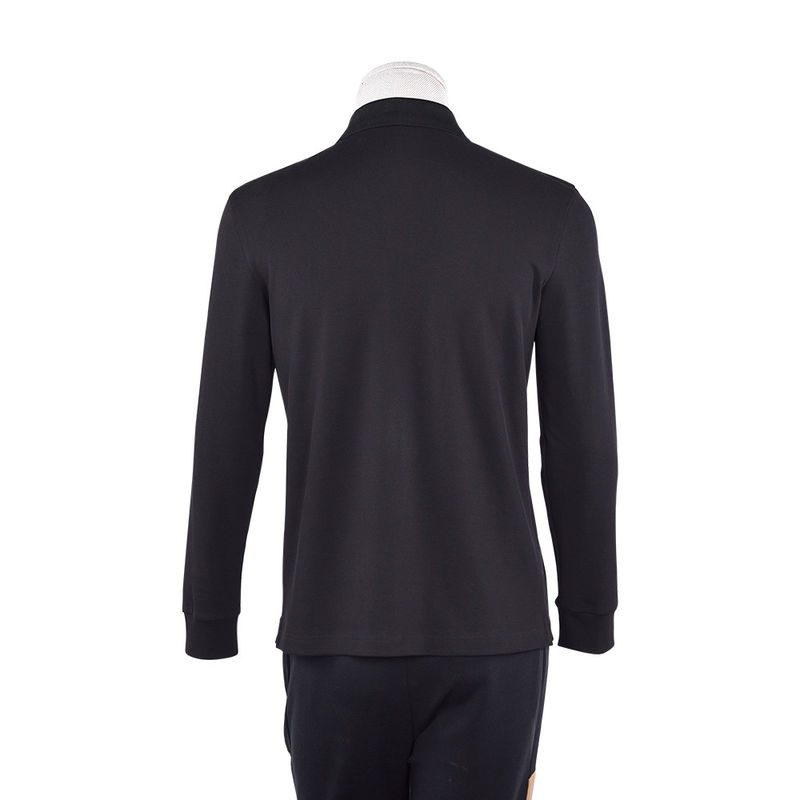 T-shirts de polo respiráveis de secagem rápida para homens de algodão Design personalizado comprimento regular