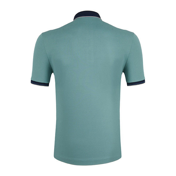 T-shirts de polo personalizados de tecido de algodão