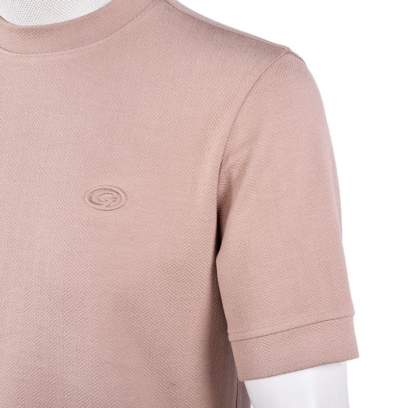 T-shirts simples femininos com logotipo personalizado e tecido respirável de secagem rápida