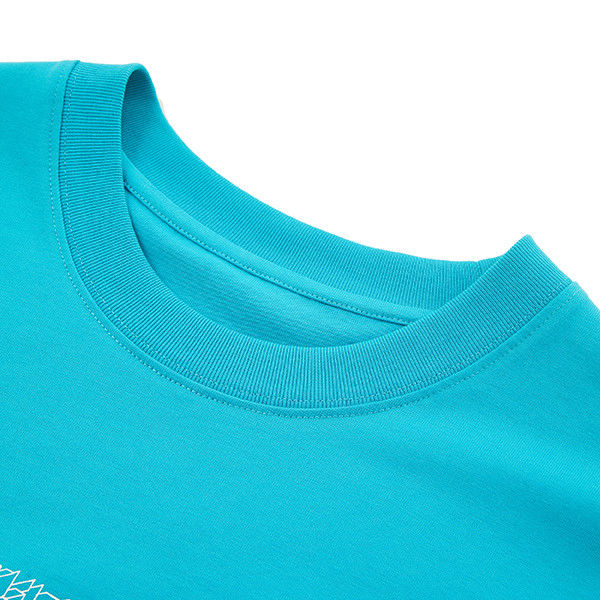 Camiseta de conforto de moda personalizada Camiseta de rua de algodão Camiseta para primavera verão outono