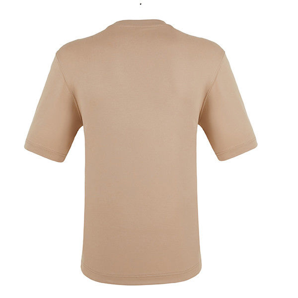 Logotipo personalizado de manga curta 100% algodão T-shirt de grande porte Impressão para homens OEM ODM bordado