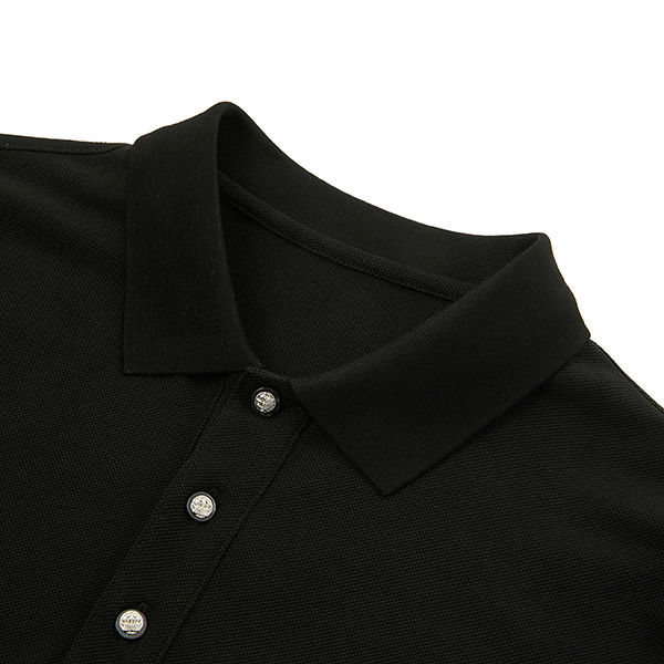 Verão Diário Desporto Casual Camisa de Polo Homem 95% Algodão 5% Spandex Secagem Rápida