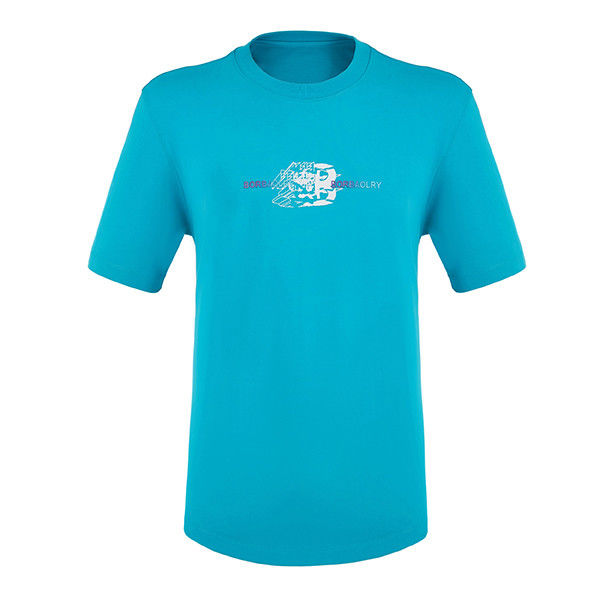 Bodybuilding T-Shirt simples de tamanho grande 240 Gsm para uso diário e de escritório