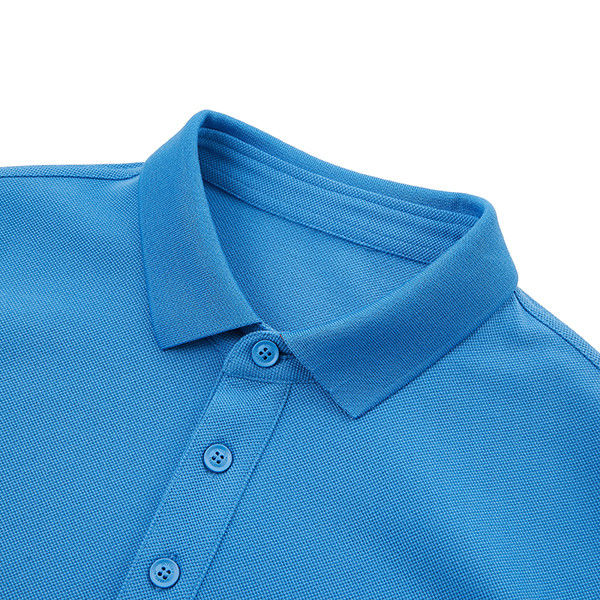 Camisas de polo masculino de algodão de manga curta Anti-pilling com cor de logotipo personalizado