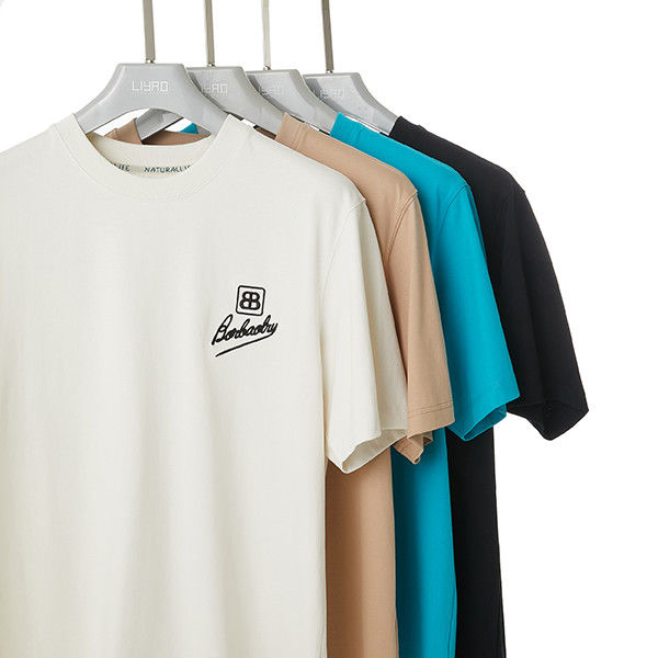 Logotipo de cor personalizado Camisola de algodão 100% bordada Impressão grande