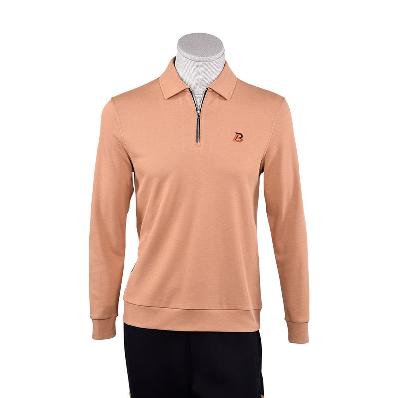 Temporada de Outono Camisa de polo impermeável de manga cheia para homens Cores personalizadas 170-210 gramas