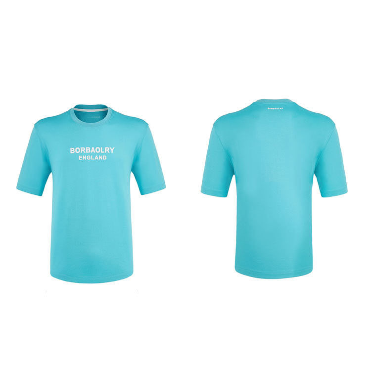 Manga curta camiseta grande 100% algodão e camiseta personalizada para eventos