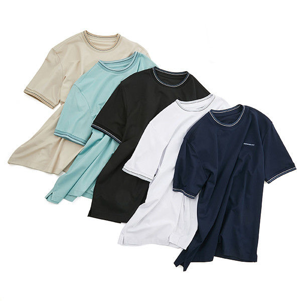 T-shirts femininos personalizados de tamanho grande 320 Gsm Tecido de tricô Anti-rugas