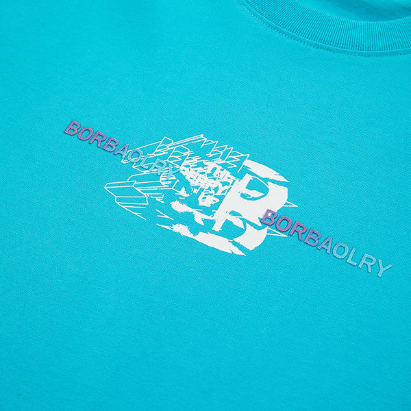 100 Cotton Gym T-Shirt de tamanho grande T-Shirts esportivos masculinos de verão Estilo de logotipo personalizado