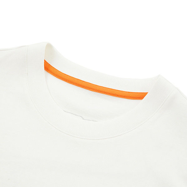 Desenho personalizado Cor Redondo Pescoço Branco T-Shirt Algodão Para Homem Homens ODM OEM Puff DTG Impressão