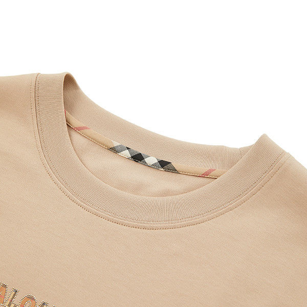 Camiseta com bordado de logotipo sob medida para homens