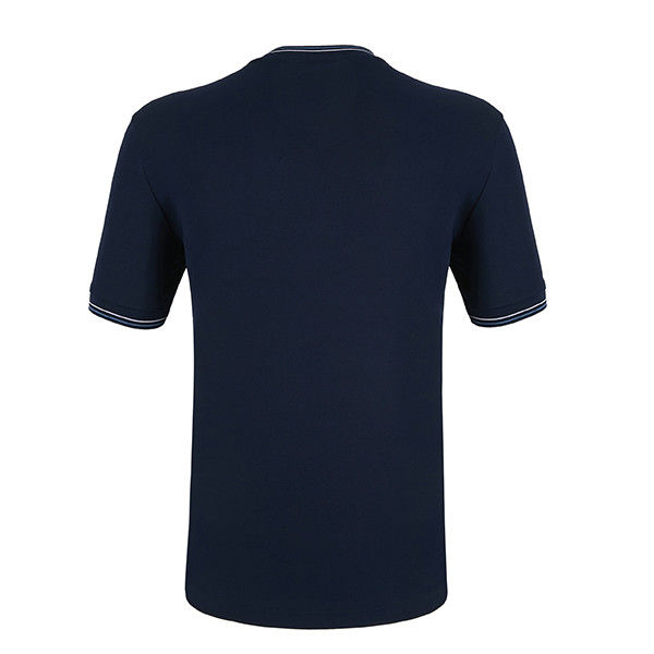 Camisa de polo de manga curta secar rápido 170-210 gramas T-Shirt bordado 100% de algodão personalizado