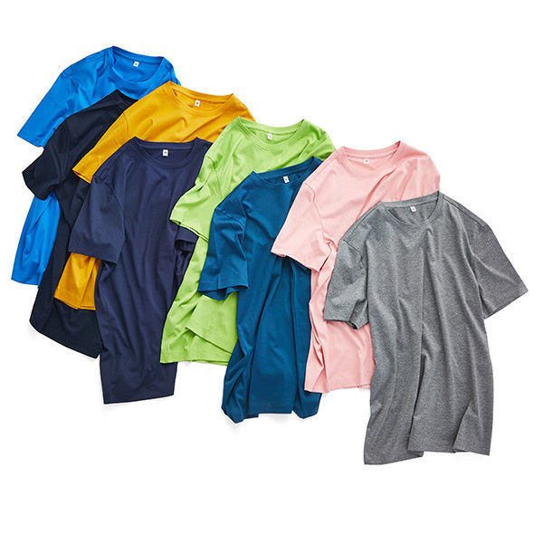 Cores de conforto camiseta masculina camisa simples profissional com tecido 100% algodão