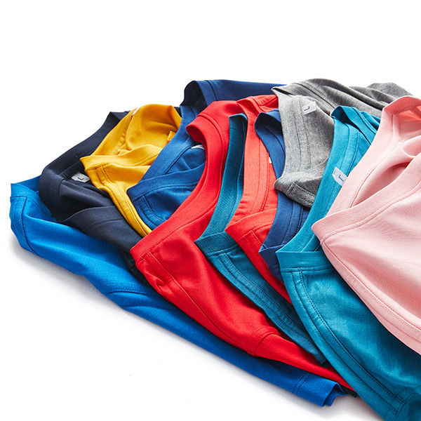 Camiseta de algodão 100% para homens padrões personalizáveis