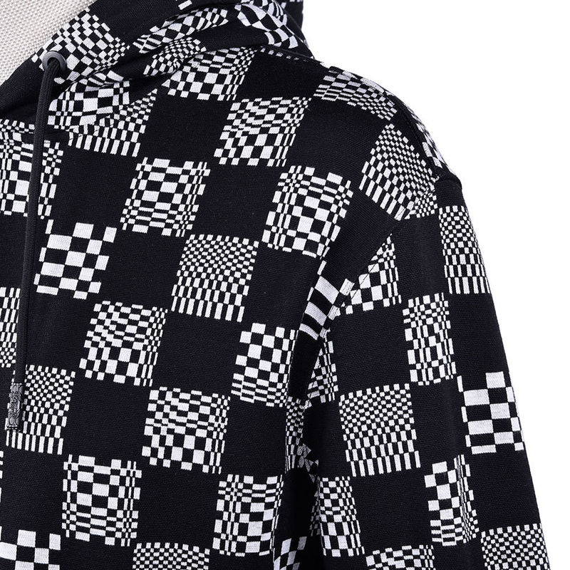 Vintage 100% de algodão Hoodie Conjunto Suor Wicking com logotipo personalizado
