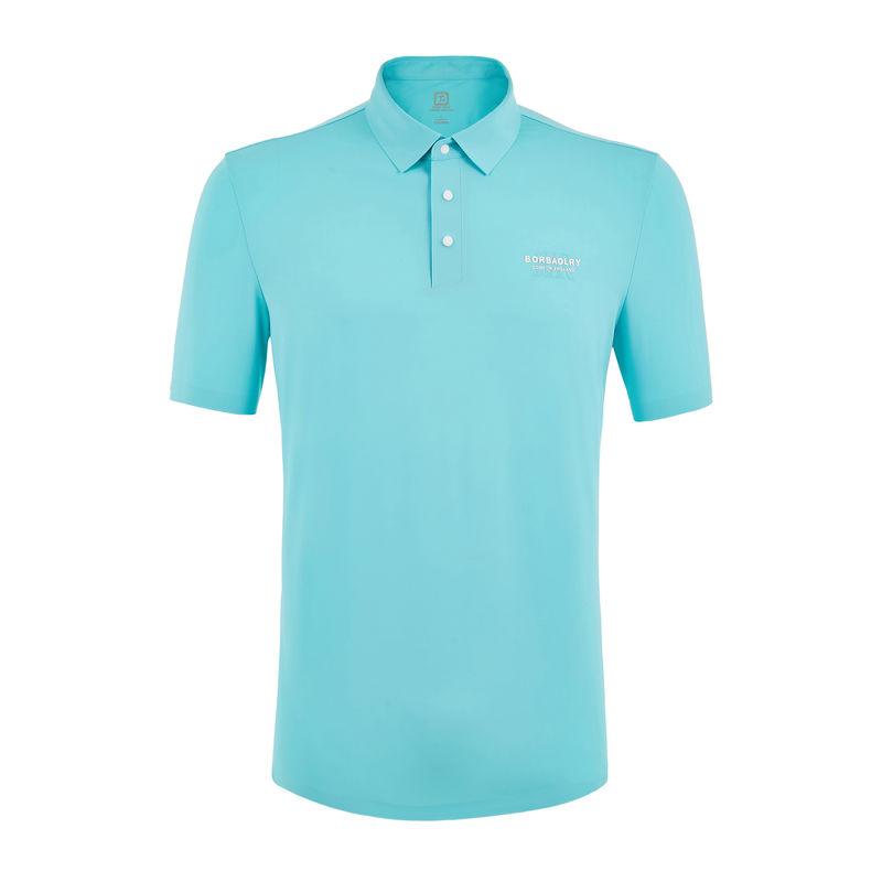 Camisas de polo respiráveis masculinas T-Shirt formal com design sem costura grande demais