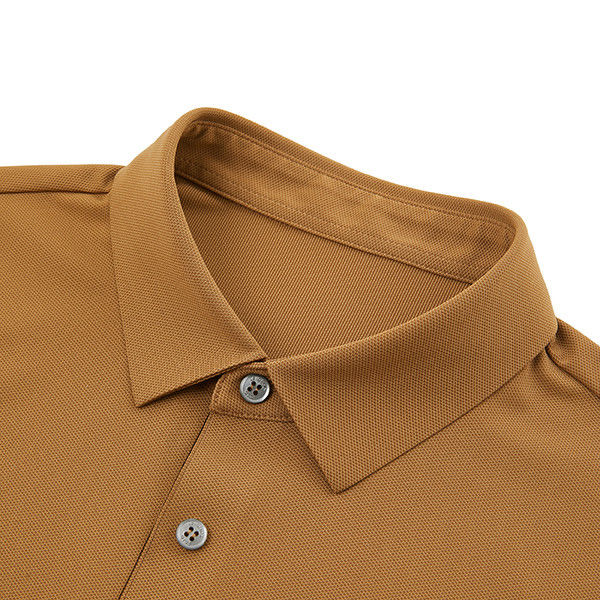Impressão de logotipo personalizado 220 Gsm Polo camisetas para homens sem costura camiseta de manga curta Polo