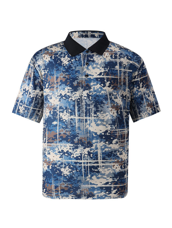 Camisas de Verão Juventude Polo em Camouflage Fit Regular Cor 1364720504