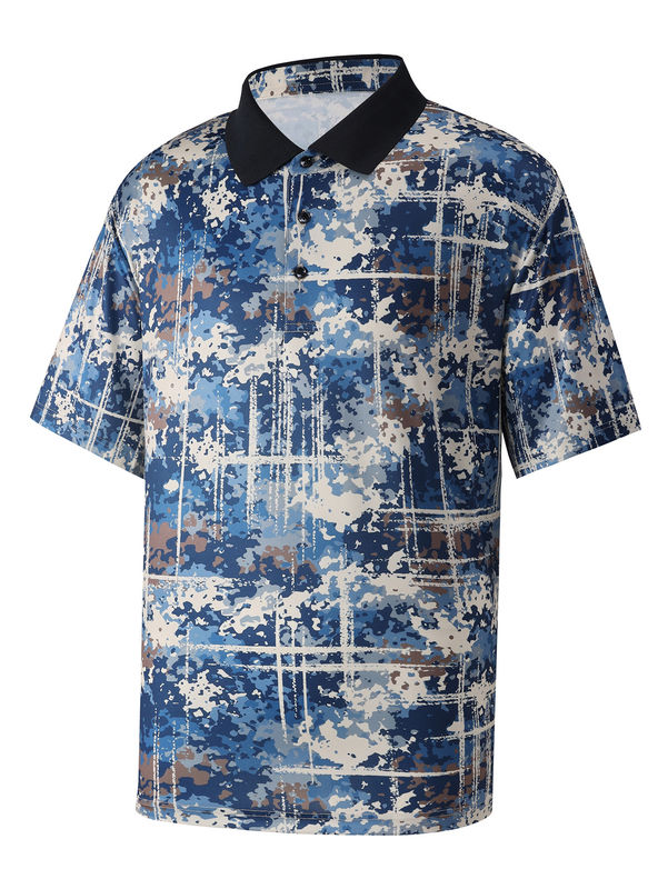 Camisas de Verão Juventude Polo em Camouflage Fit Regular Cor 1364720504
