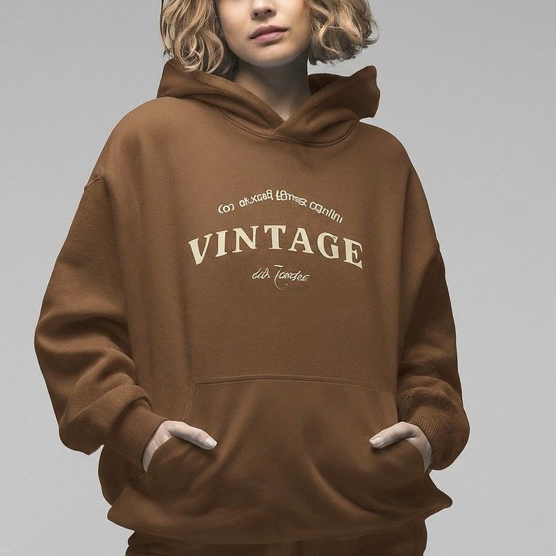 Vintage Women's Clothing Set Hoodies de Inverno de Grande Tamanho ODM OEM