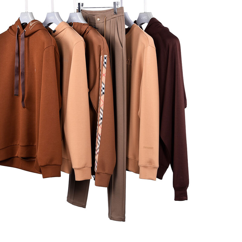 Atacado de Alfaiataria Exquisita Verão Outono Usar Algodão feito sob medida Logotipo de Design de Cor Bordado Hoodies Essenciais Homens