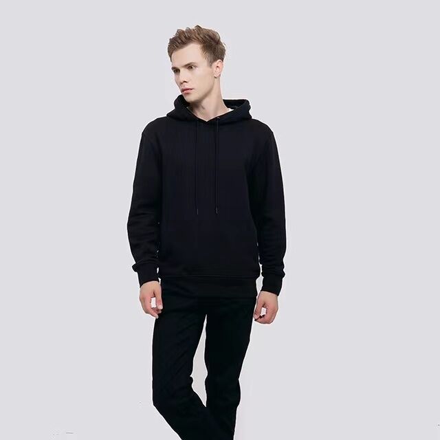 Outono Hoodie 100% de algodão Plus tamanho personalizado Impressão de logotipo Hoodies masculino feminino