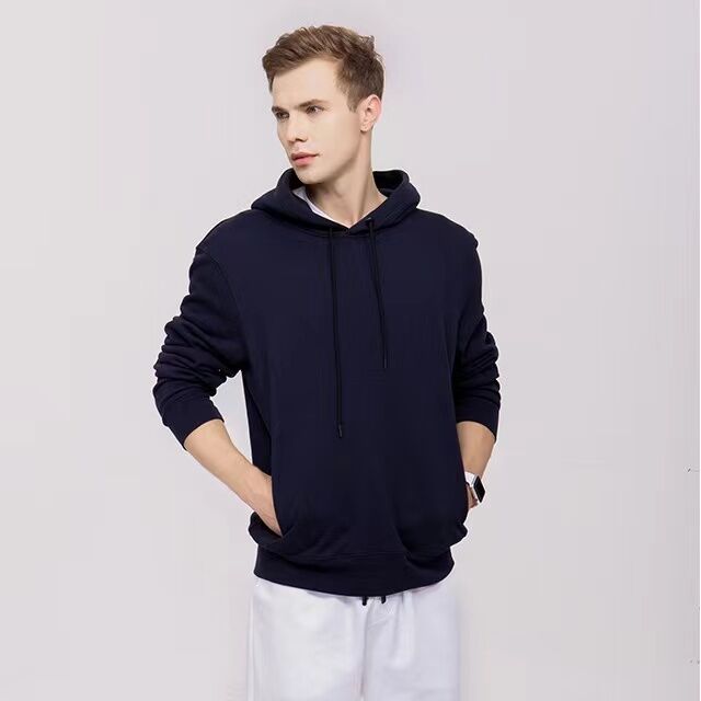 Outono Hoodie 100% de algodão Plus tamanho personalizado Impressão de logotipo Hoodies masculino feminino