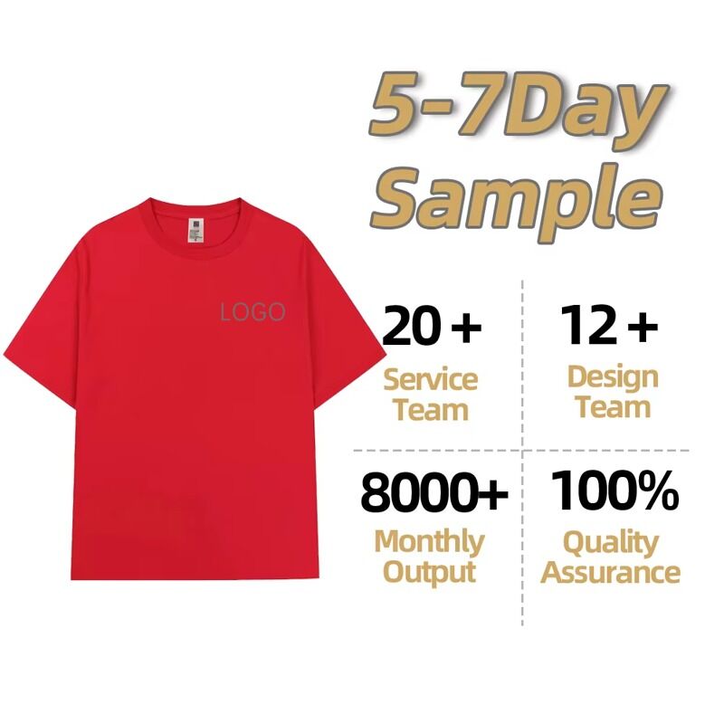 Summer Round Neck Casual Moda Manga curta T-shirt de algodão roupa desportiva top solto em stock