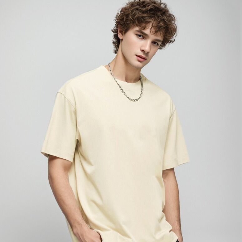 Camiseta masculina lisa personalizada, camiseta canelada de alta qualidade para homens