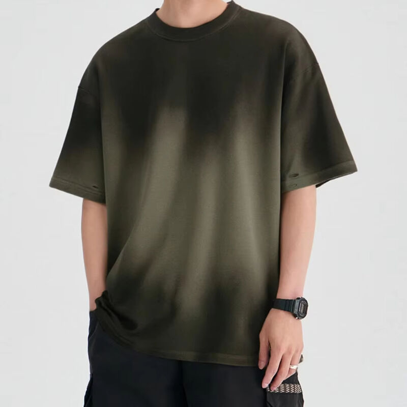 Camisetas Personalizadas Baratas no Atacado de Alta Qualidade com Logo Personalizado Camisetas Masculinas Tamanhos Grandes Masculinas