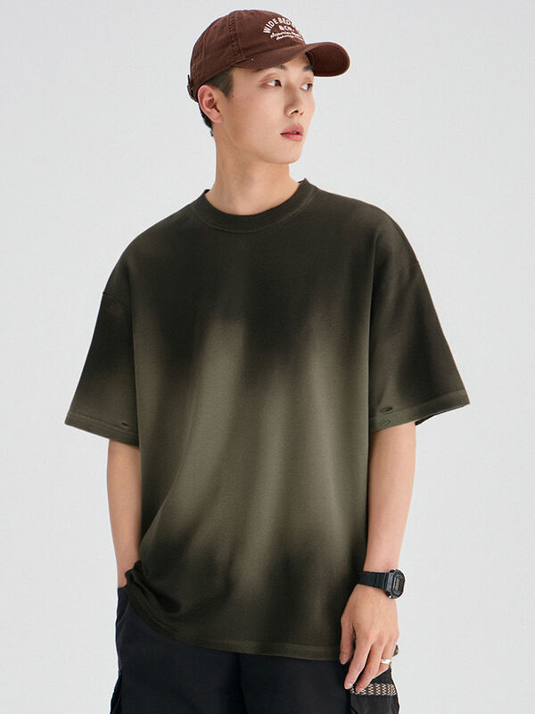 Camisetas Personalizadas Baratas no Atacado de Alta Qualidade com Logo Personalizado Camisetas Masculinas Tamanhos Grandes Masculinas