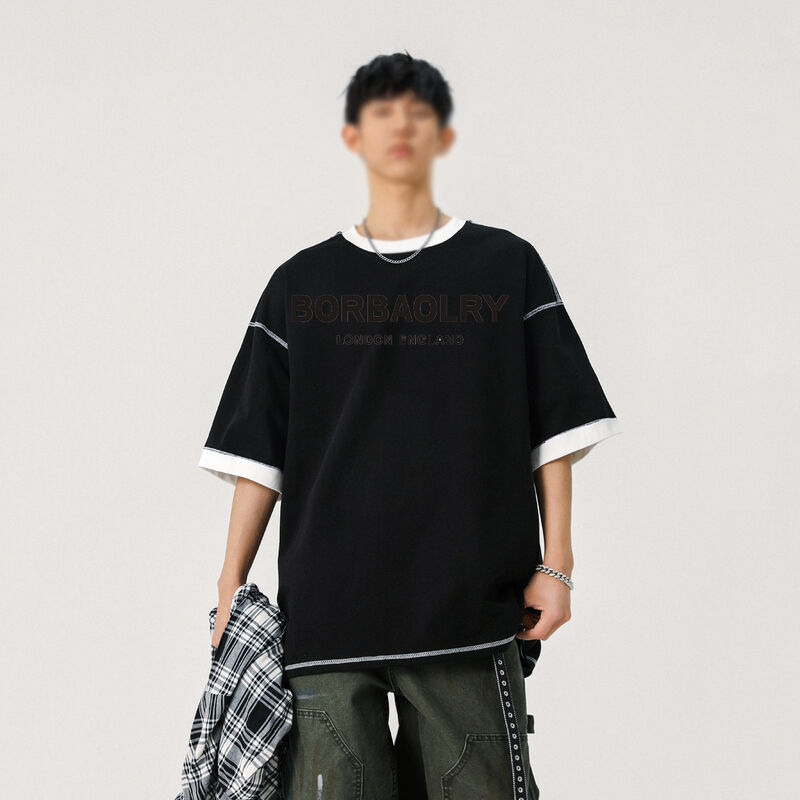 Camiseta Premium de Algodão Unisex Fabricante de Camisetas Designer Camiseta Lisa Personalizada para Impressão