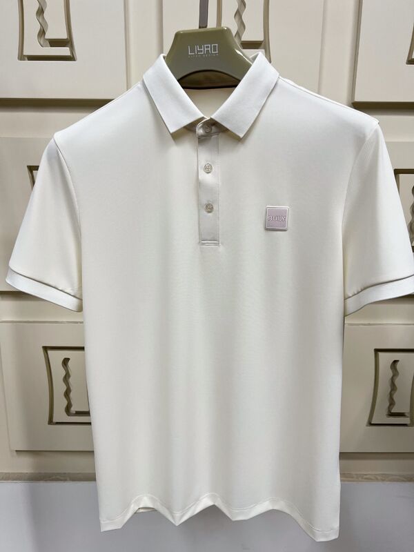 Camisas Polo Masculinas Clássicas | Manga Curta, Qualidade Premium para Uso Casual Diário Fabricação Requintada de Camisetas Masculinas