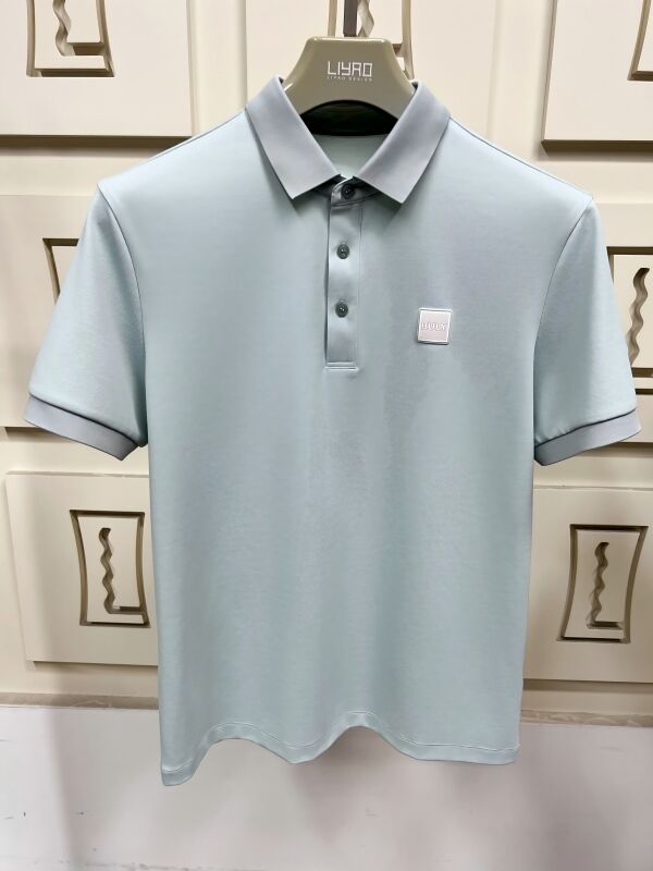 Camisas Polo Masculinas Clássicas | Manga Curta, Qualidade Premium para Uso Casual Diário Fabricação Requintada de Camisetas Masculinas