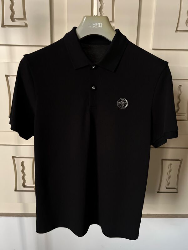 T-shirts de alta qualidade de algodão logotipo bordado ou logotipo de impressão automática Casual Brand City Polos