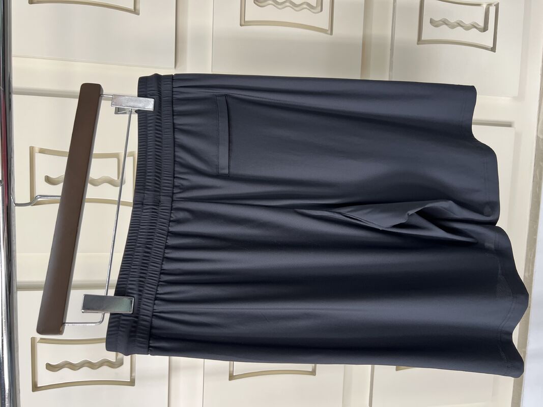 Camiseta desportiva masculina Camiseta desportiva casual preta - Manga curta - Camiseta e calças, tecido respirável com proteção UV