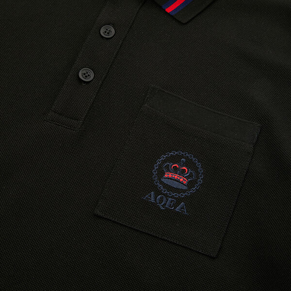 Logotipo de camisa de pólo desportiva respirável de manga curta personalizada camisas de pólo bordadas masculinas de algodão