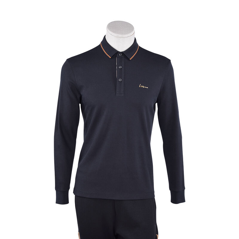 Camisas Polo Sublimadas de Boa Escolha Manga Comprida Confortáveis Camisas Polo de Algodão Únicas para Homens