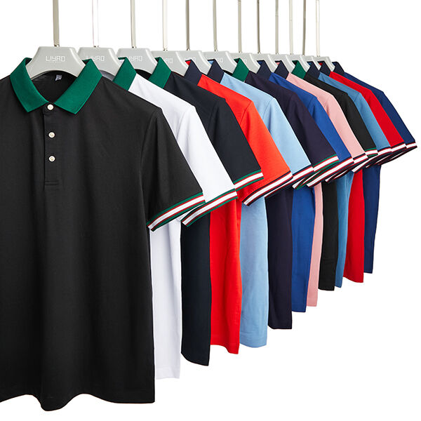 Camisa de polo casual de manga curta preto branco rosa marinha azul colarinho verde camisas de polo golfe