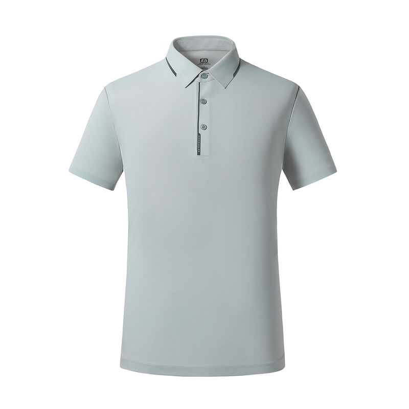 Loja Nova Tendências Simples Custom Sport Golf Quente Seco Camisa de ginástica Respirável Manga Curta Tops Polo