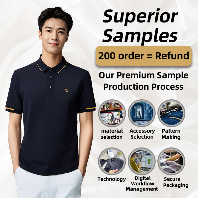 Venda a retalho Personalização Vestuário desportivo de grandes dimensões Vestuário desportivo Fornecedor Preto Homens Polo Team T-Shirt