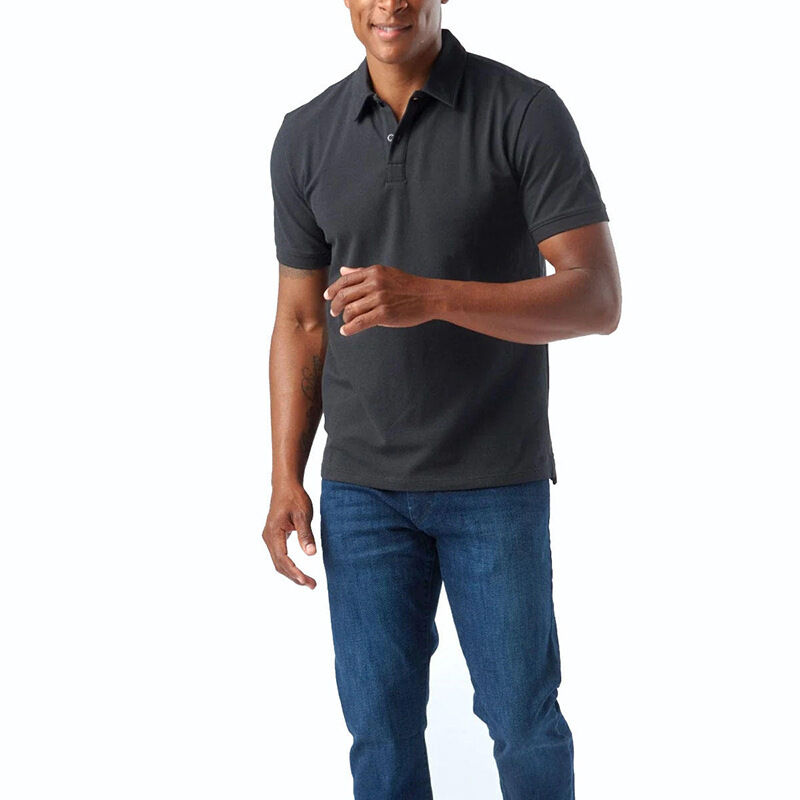 Camisa Polo de Golfe de Luxo de Alta Qualidade, Secagem Rápida, Ajuste Slim, Fabricante de Camisetas Lisas