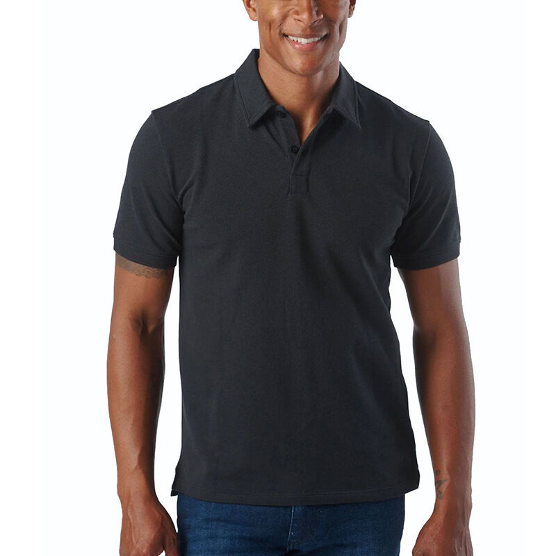 Camisa Polo de Golfe de Luxo de Alta Qualidade, Secagem Rápida, Ajuste Slim, Fabricante de Camisetas Lisas